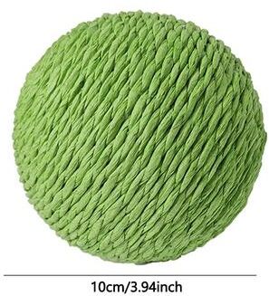 Inspired Living 10CM Sisal Cat Scratching Ball Interactive Claw Care Toy green