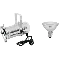 EUROLITE Set PAR-30 Spot sil + PAR-30 230V SMD 11W E-27 LED 6500K
