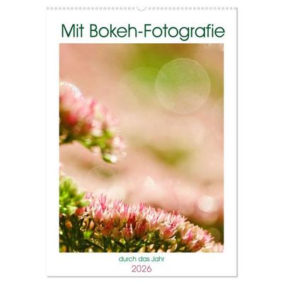 Mit Bokeh-Fotografie durch das Jahr (Wandkalender 2026 DIN A2 hoch), CALVENDO Monatskalender