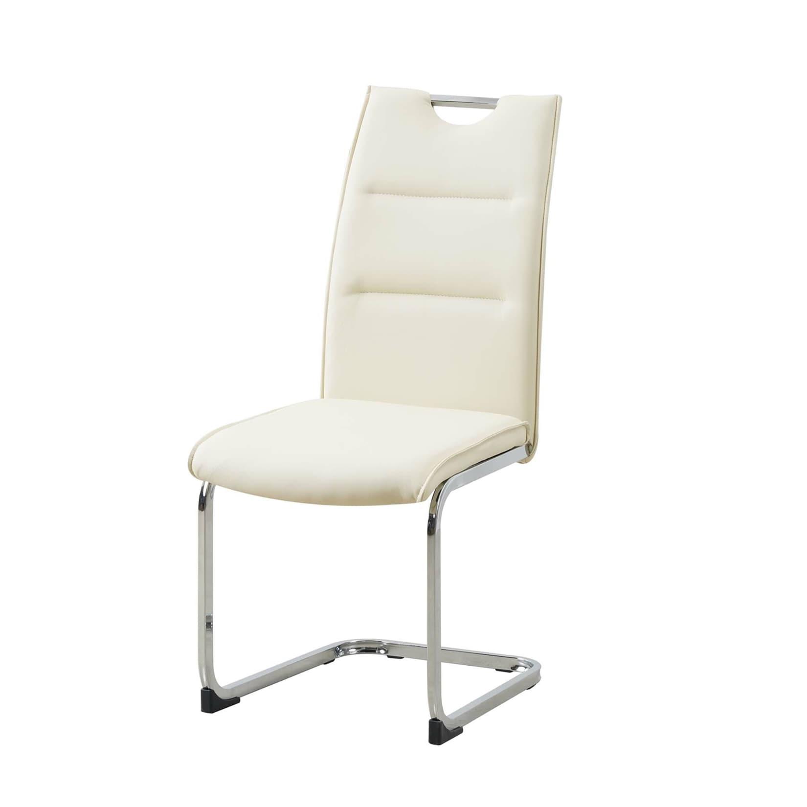 HTI-Living Schwingstuhl DannyC PU Creme