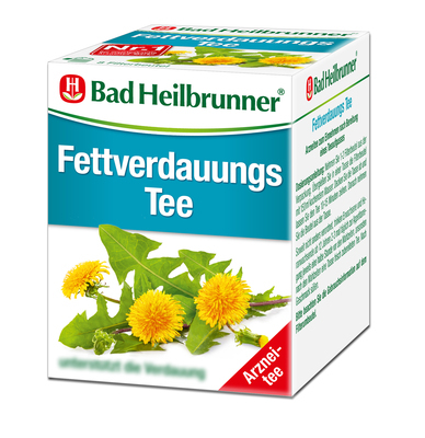 Bad Heilbrunner Naturheilm.GmbH&Co.KG BAD HEILBRUNNER Fettverdauungstee Filterbeutel 8X1.8 g 00052882