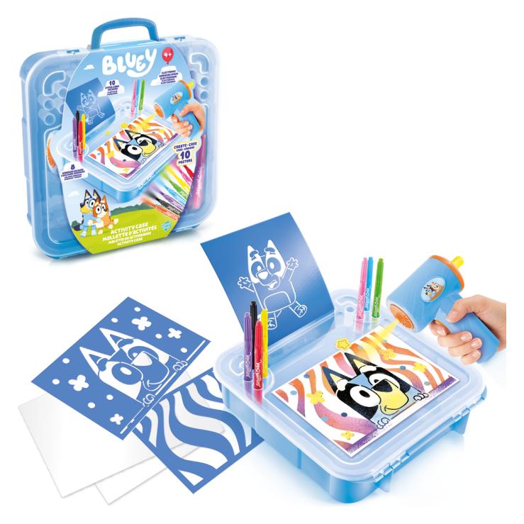 Bluey AIRBRUSH ART Airbrush Activity Case (AMOS266002)