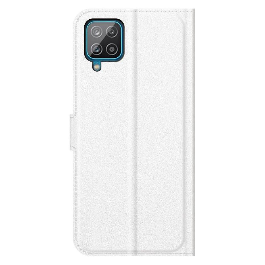 Cover-Discount Galaxy A22 4G - Leder Etui Hülle weiss (Samsung Galaxy A22) (101235875B)