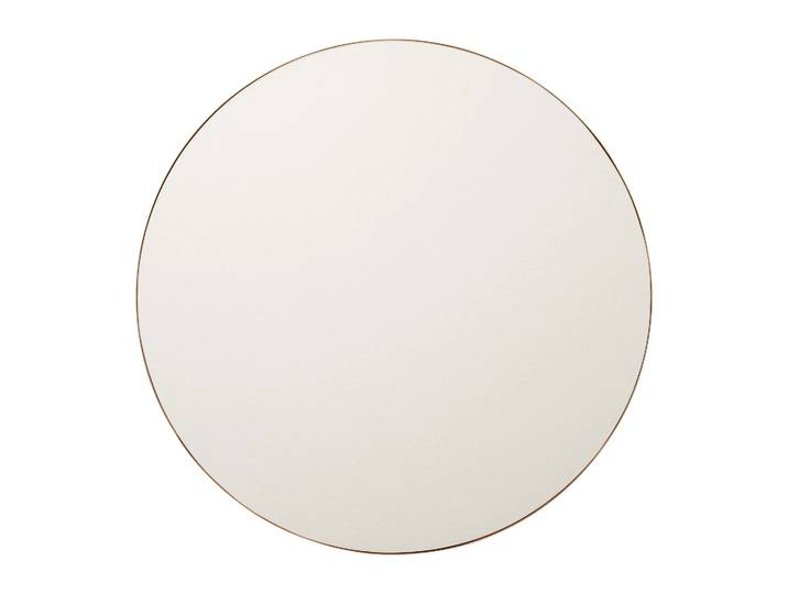 Gejst Tableau d affichage Retell Ø80 cm Blanc - laiton'