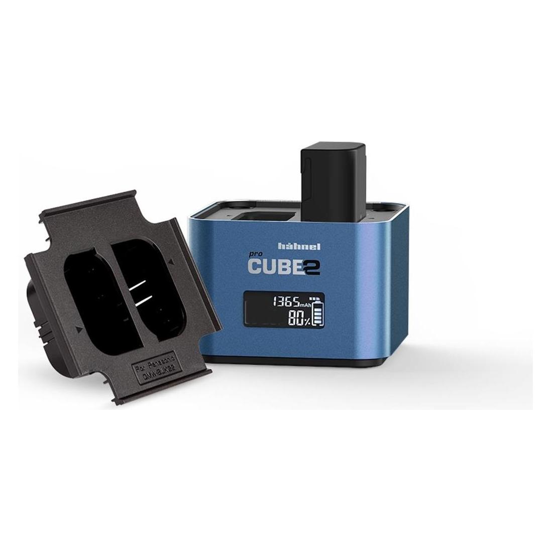 Ladegerät für Hähnel ProCUBE 2 Board für Panasonic DWM-BLK22 Akku (Kamera Akku Ladegerät) (1000 583.9)