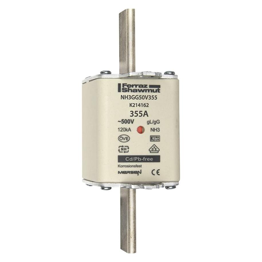 Lindner 1B381.000000 NH3 355A gG 500V NH-Sicherung sfü spannungsführend (355 A) (K214162)