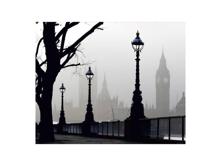London\, Photo Murale Intissée\, 360x270 Cm\, 4 Parts
