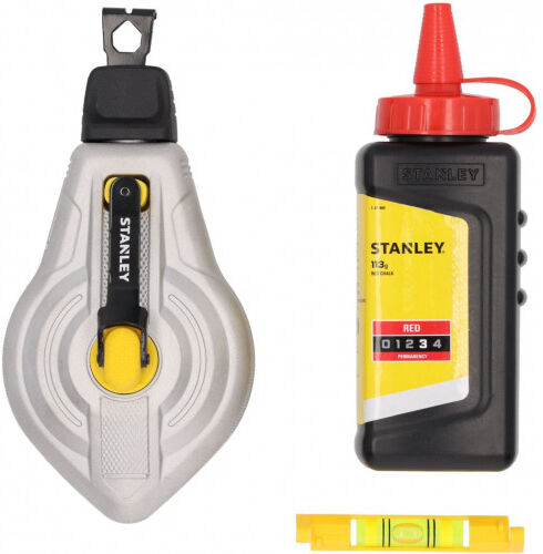 Stanley STHT47612-0 Kit cordeau traceur 6:1, 30m