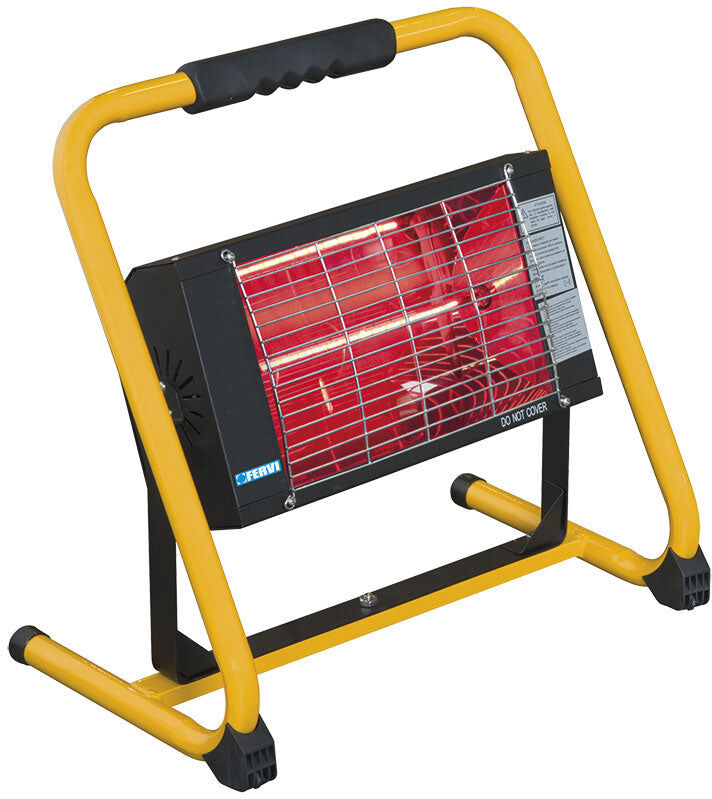 Fervi R610B Riscaldatore elettrico a raggi infrarossi con supporto