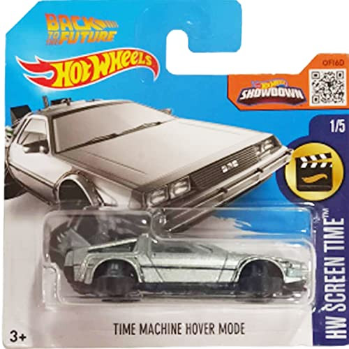 Hot Wheels HW Screen Time Back to the Future Time Machine Hover Mode Die-Cast Modelauto 221/250