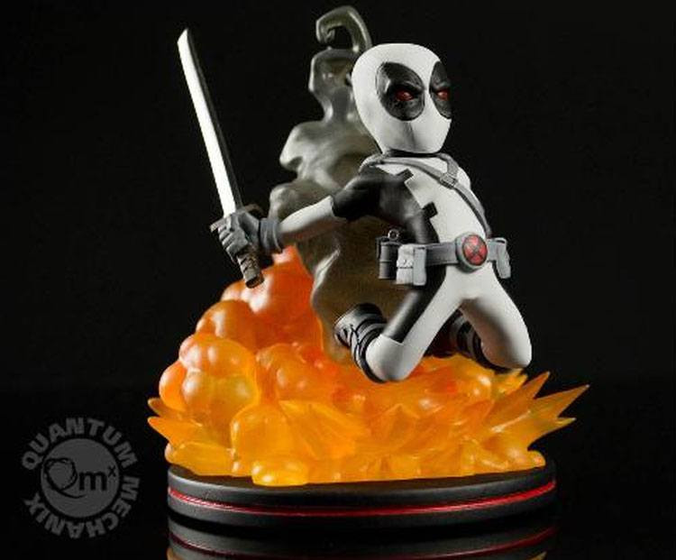 Quantum Mechanix Marvel Comics Q-Fig Deadpool X-Force variant figuur, 15 cm, MVL-0009