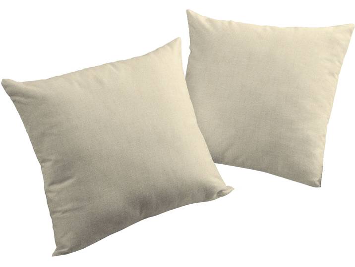Dekokissen WIRTH Torbole Gr. 1, braun (schlamm, meliert), B:40cm L:40cm, Obermaterial: 90% Polyester, 10% Baumwolle, Dekokissen_Sitzkissen_Kissenhüllen, Dekokissen