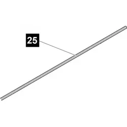 25. Gewindespindel für Endschalter M8 (Edelstahl)