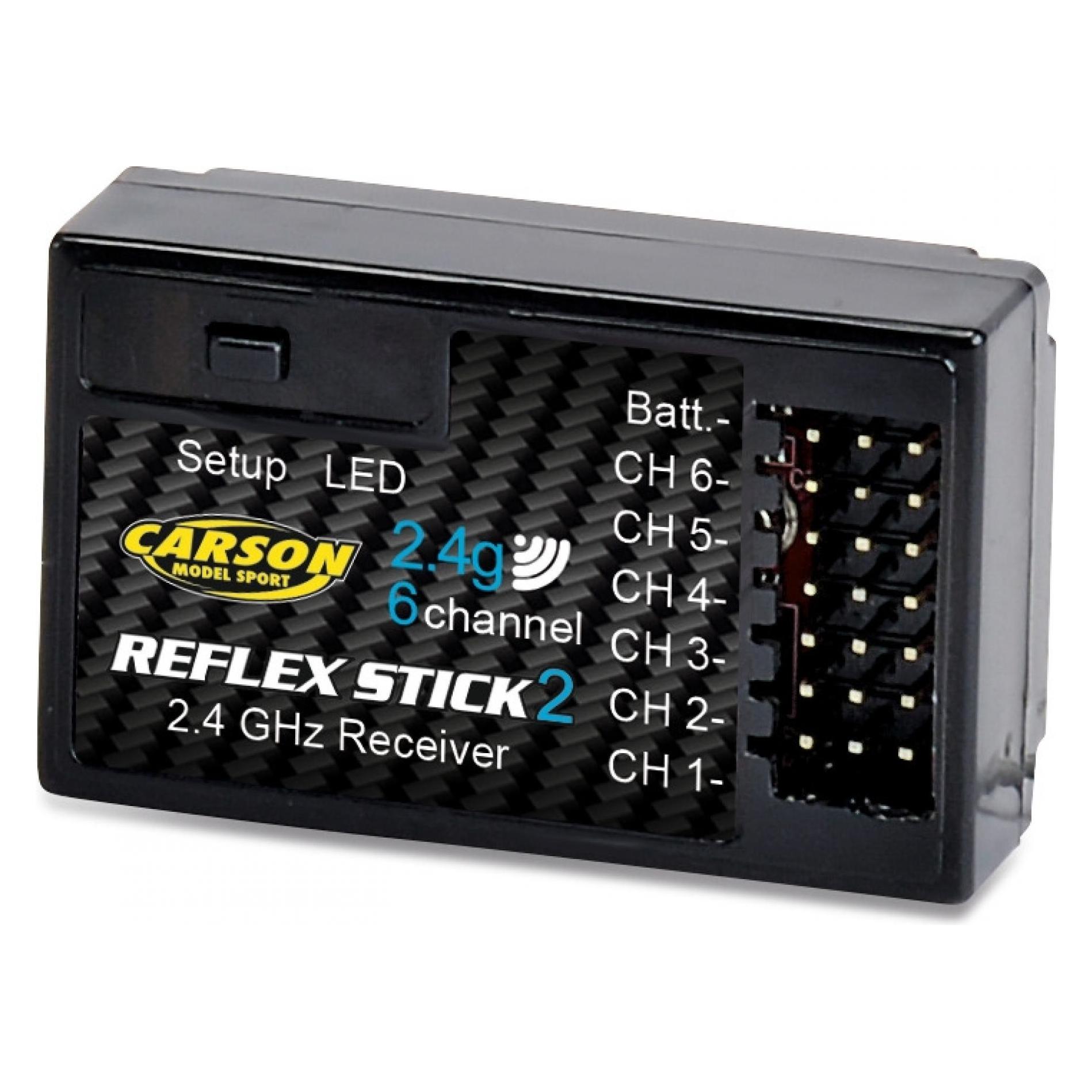 Carson FS Reflex Stick II 2.4GHz 6CH Carbon (500501007)