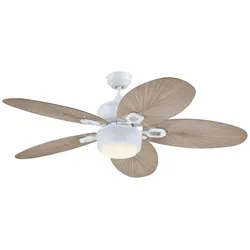Westinghouse Outdoor Deckenventilator Oasis mit Licht & Zugketten 132