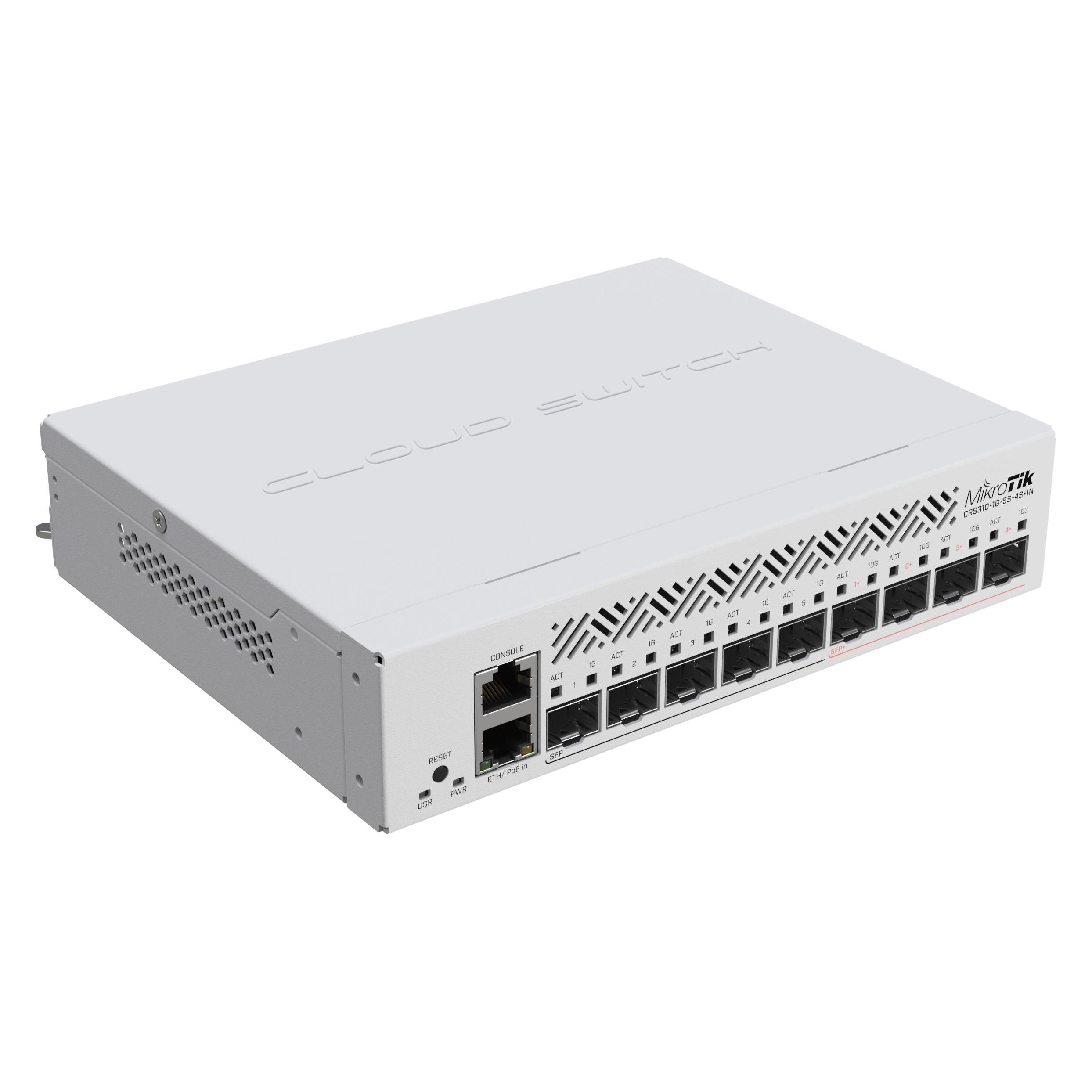 MikroTik CRS310 (10 Ports) (CRS310-1G-5S-4S+IN)