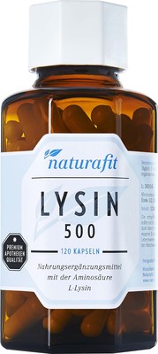 NaturaFit GmbH NATURAFIT Lysin 500 Kapseln 89.8 g 12516105
