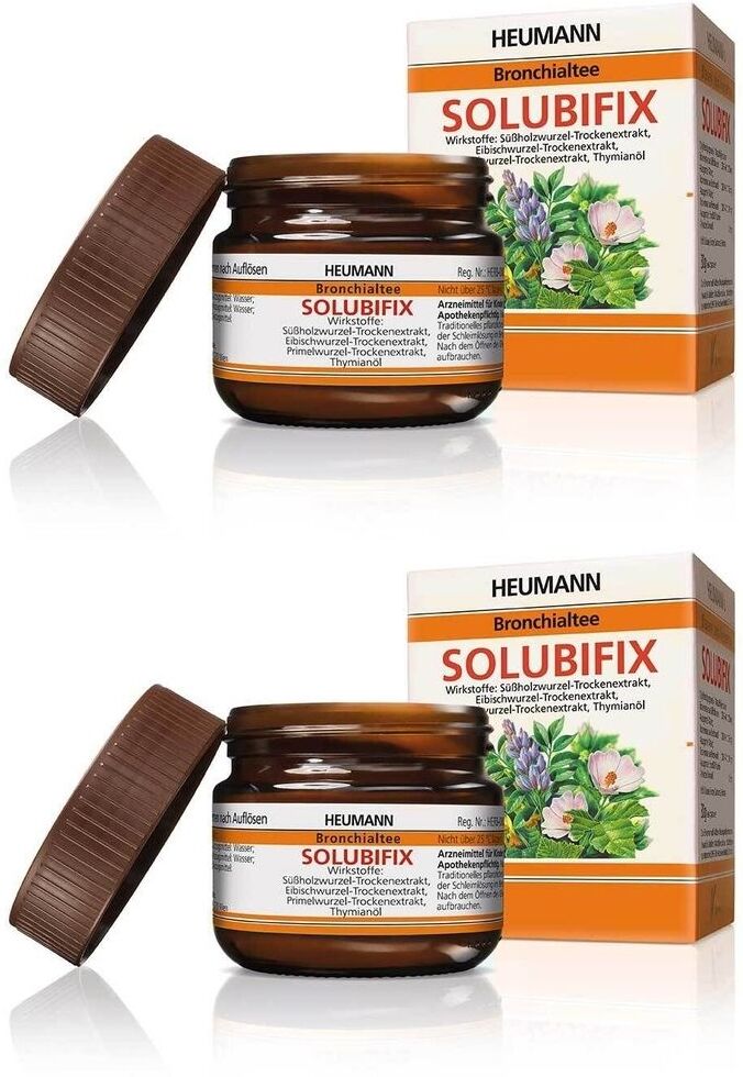 Heumann Bronchialtee Solubifix T x2 2x60 g Instanttee