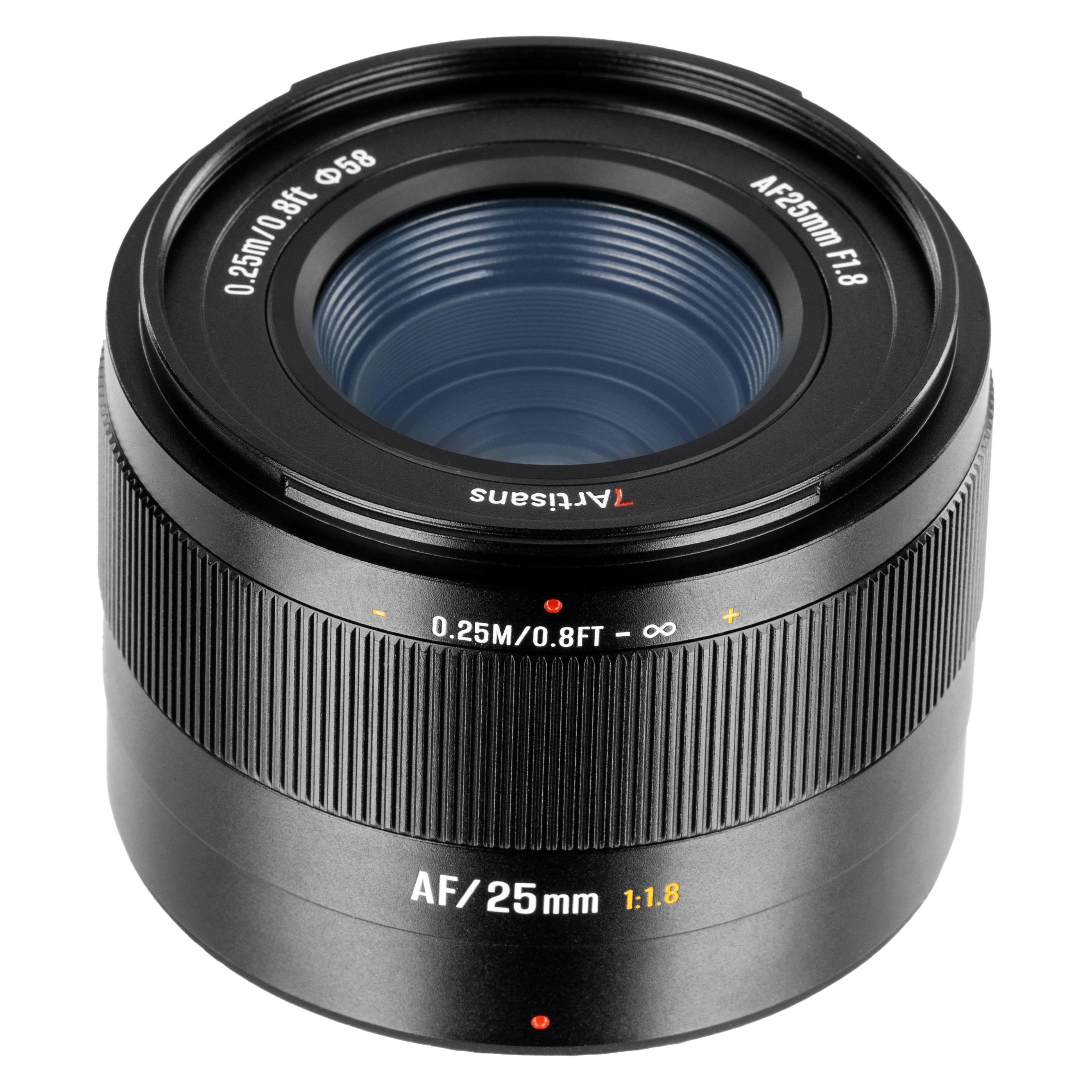 7artisans AF 25 mm f/1,8 - Nikon Z-Mount - APS-C (Nikon Z, APS-C / DX) (AF25F18B-Z APS-C)