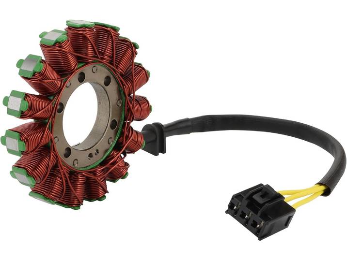 Stator magnéto 15 bobine de remplacement de Stator de moteur Compatible avec 600cc Sportbike 2007-2012 CBR600RR CBR600 OEM 31120-MFJ-D01