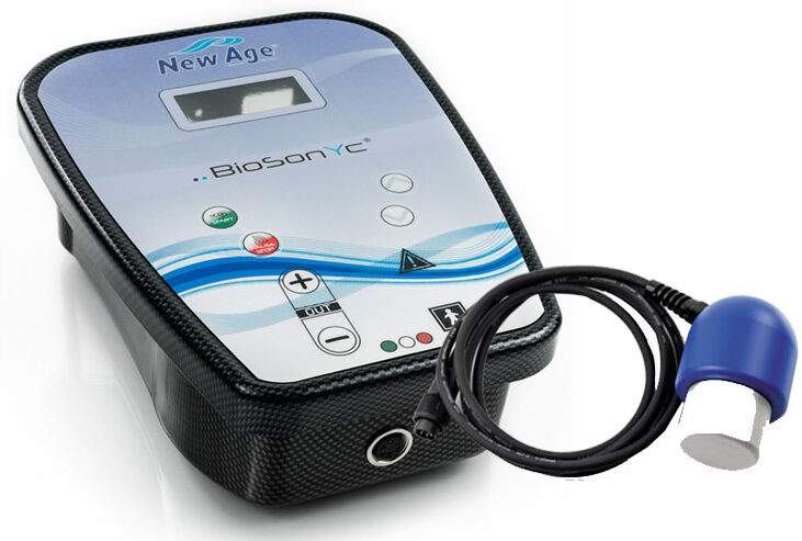 Ultrasonido Portátil Biosonyc 1/3MHz com 45 programas e manípulo cilíndrico: Ideal para tendinitis, artritis, aplicações de beleza
