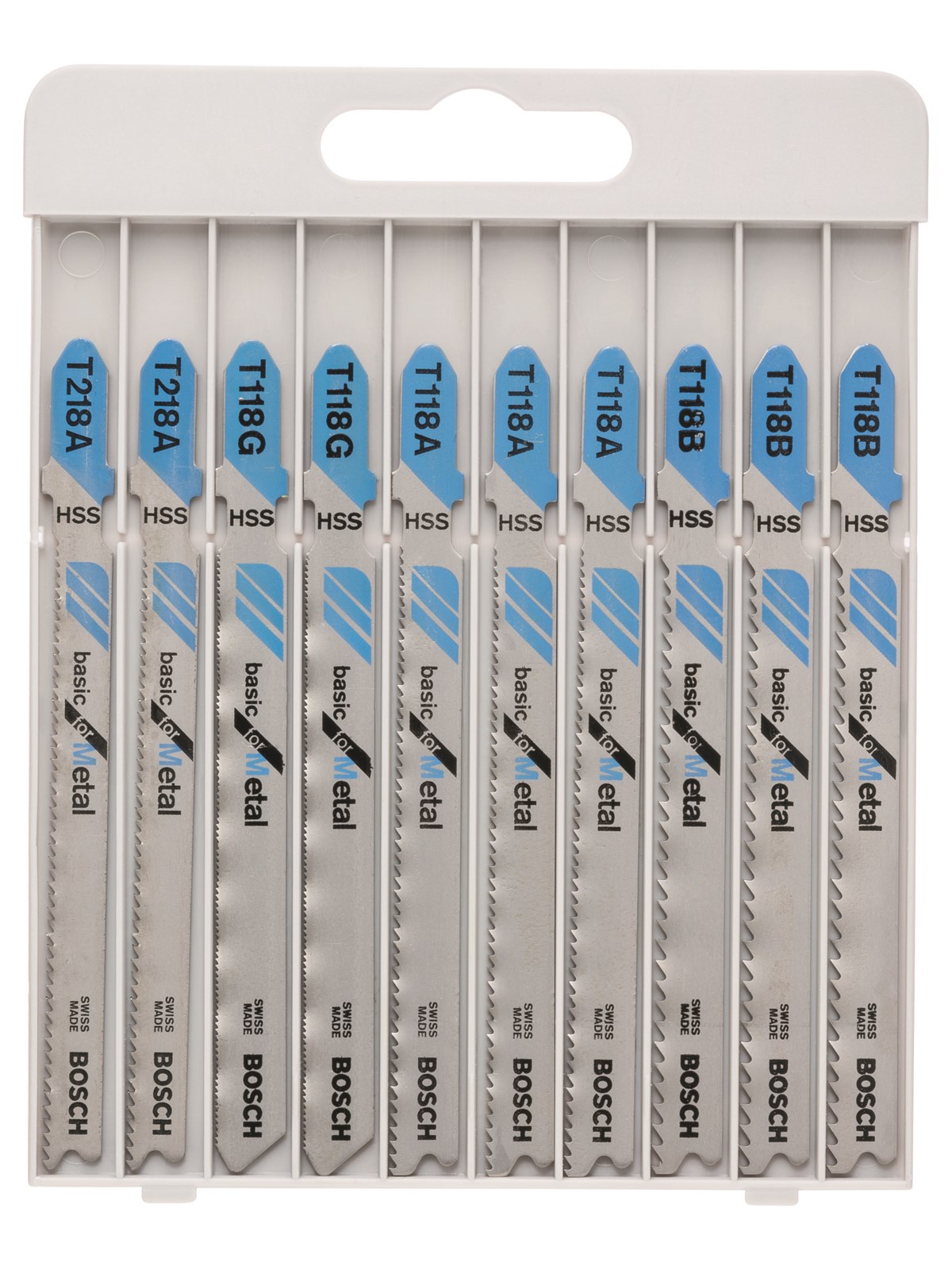 Bosch STIKSAVKL METAL BASIC 10 STK SÆT