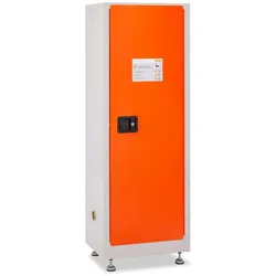 Cemo Akku-Lagerschrank, Batterie Zubehör, Orange, Grau