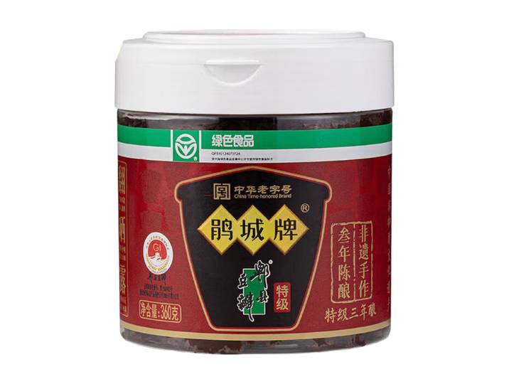 Juan Cheng chili- en tuinbonenpasta (premium kwaliteit) 360 g