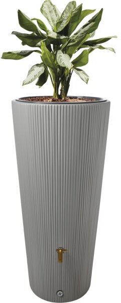 Garantia Regnvandstønde 220l 2-I-1 M/taphane, Grå