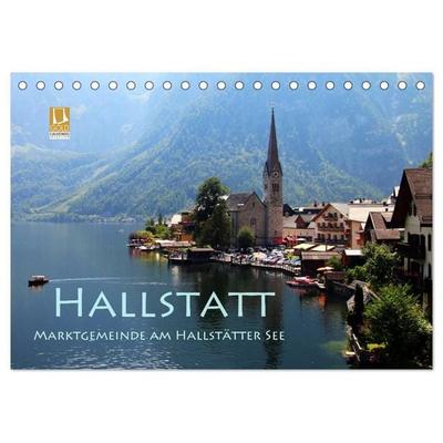 Hallstatt, Marktgemeinde am Hallstätter See (Tischkalender 2027 DIN A5 quer), CALVENDO Monatskalender