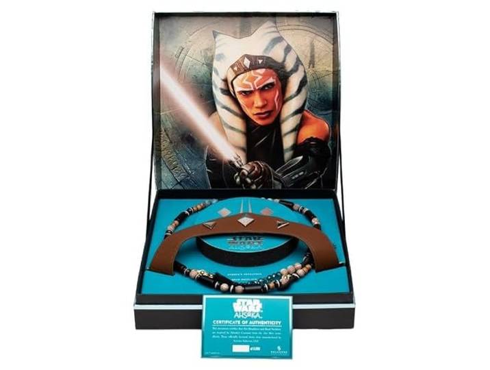 SalesOne STAR WARS AHSOKA TANO HOOFDBAND & RIEM KRALEN REPLICA SET - Star Wars Gifts - Star Wars Merchandise