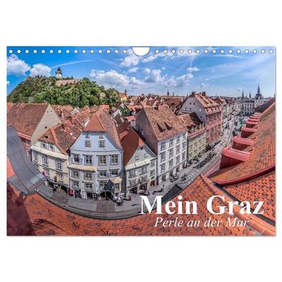 Mein Graz. Perle an der Mur (Wandkalender 2027 DIN A4 quer), CALVENDO Monatskalender