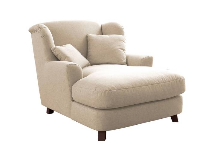 XXXL-Sessel Asado ecru inkl. Zierkissen, B: 109 cm