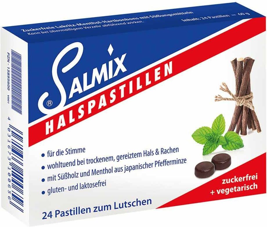 Salmix Halspastillen zuckerfrei