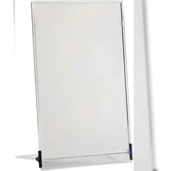 Tisch-Plakatständer A6 starkes hochtransparentes Plastik