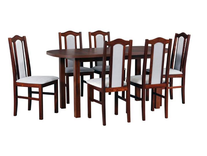 MOEBLO Essgruppe Esszimmergruppe - Beso 2 + Vendo 1, (Esszimmer Küche Tisch Stühle Stilvoll Hochwertig Funktional Elegant Essbereich Massivholz)