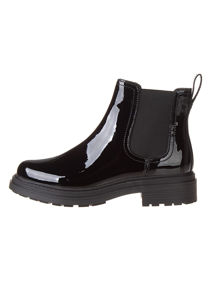 Clarks Leder-Chelsea-Boots "Orinoco3 Lane" in Schwarz - 41