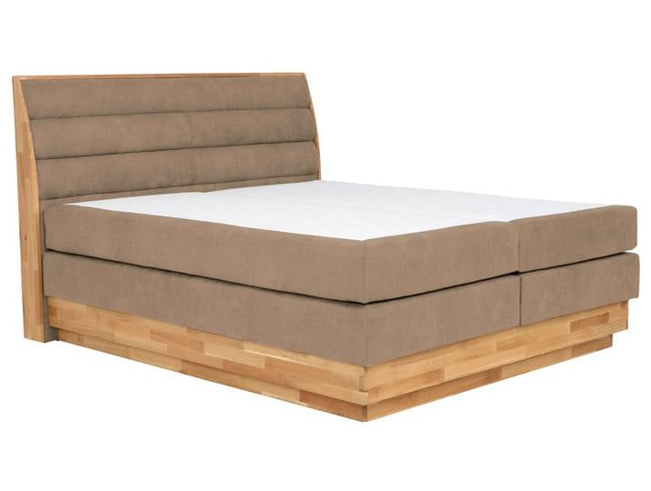 Z2 Boxspringbett MARISSA, beige, Holz