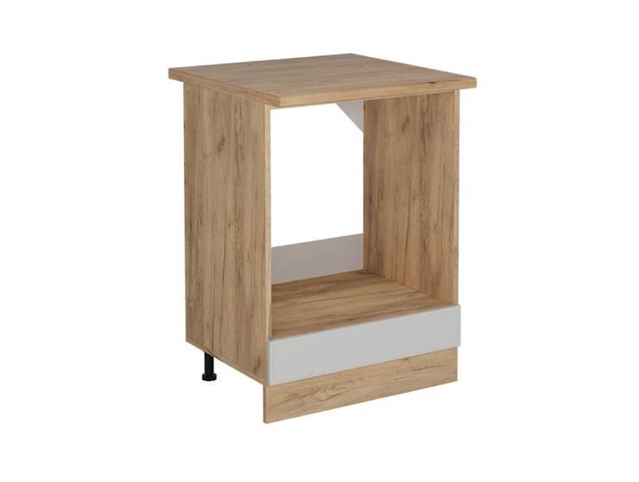 Meuble pour four R-Line 60cm PT Chêne Blanc campagne/Chêne de force doré Vicco 54090