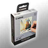 Canon Papier XS-20L 20 Blatt 7,2 x 8,5 cm incl. TTR 4119C002