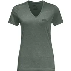 JACK WOLFSKIN Damen Shirt CROSSTRAIL T WOMEN, Größe S in Grau Grau