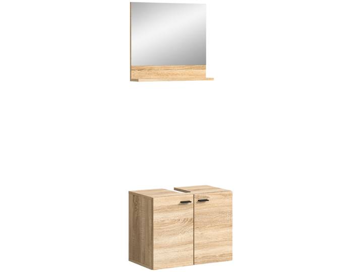 Xonox.Home Boston/Tampa Waschbeckenunterschrank / Spiegel 44x144