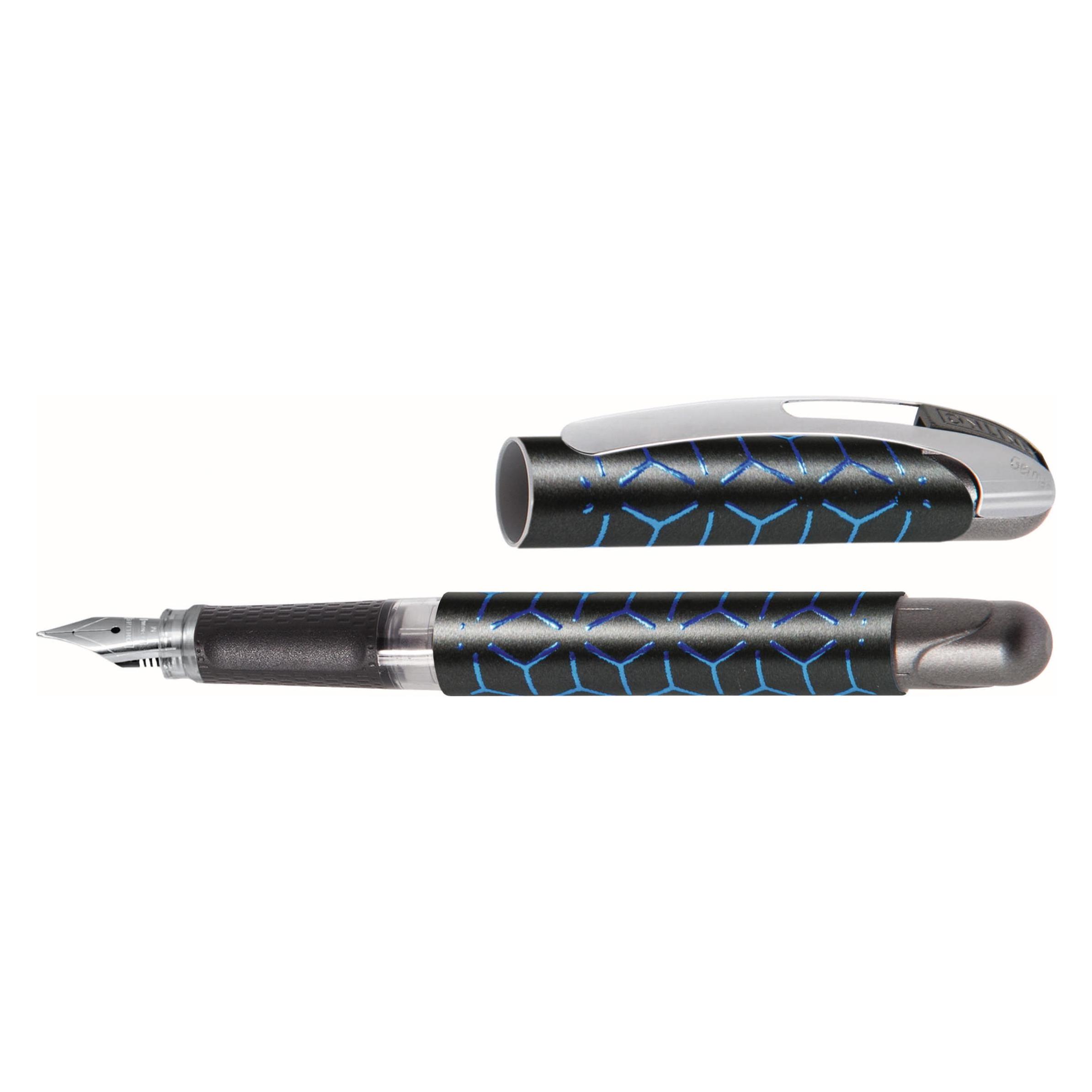 Online Füllhalter College Blue M (12509/3D)