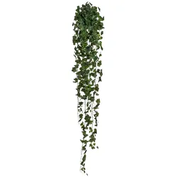 CREATIV green künstliche Pflanze Engl. Efeuhänger x17, ca 170cm, grün