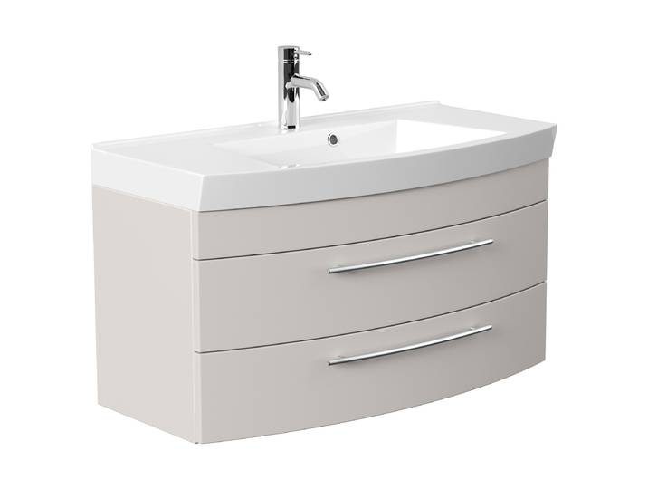 Waschtisch Luna 101cm Beige/Kaschmir