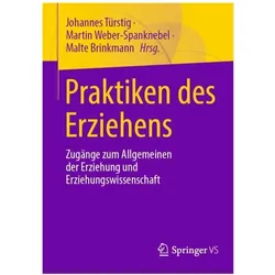 Praktiken des Erziehens, Fachbücher von Malte Brinkmann, Martin Weber-Spanknebel, Johannes Türstig