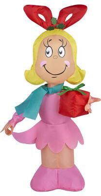 Gemmy Airdorable Cindy Lou Who Inflatable 22 in. Inflatable