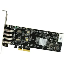 StarTech 4 Pt 2 Channel Pcie USB 3 Card, Kontrollerkarte
