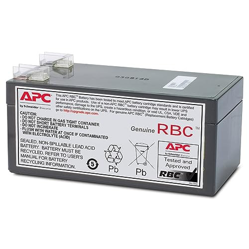 APC RBC47 Vervangingsaccu voor UPS - Zwart