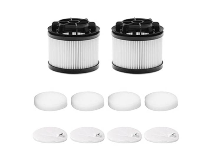 Levoit Originaler 2 Pack Ersatzfilter für LVAC 200 Akku Staubsauger, 99,9 Prozent Filterleistung geeignet für Allergiker Tierbesitzer, Filterleistung für 4 Vormotorefilter und 2 Nachmotorefilter